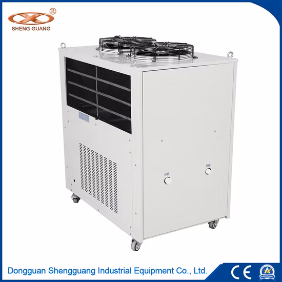 8 Kw Industrial Precision Oil Cooler for Cooled Oil